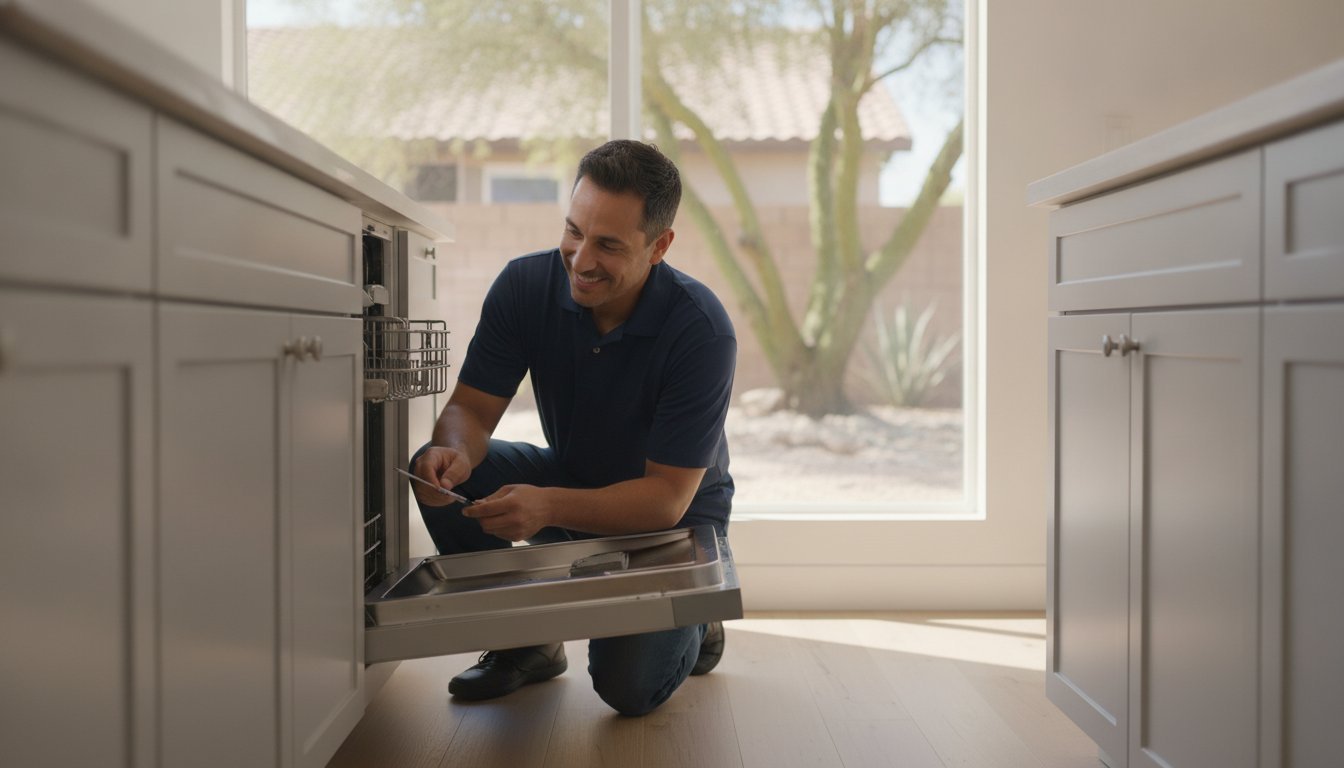 You are currently viewing Expert Dishwasher Repair in Chandler AZ: Fast & Local Service (2026)